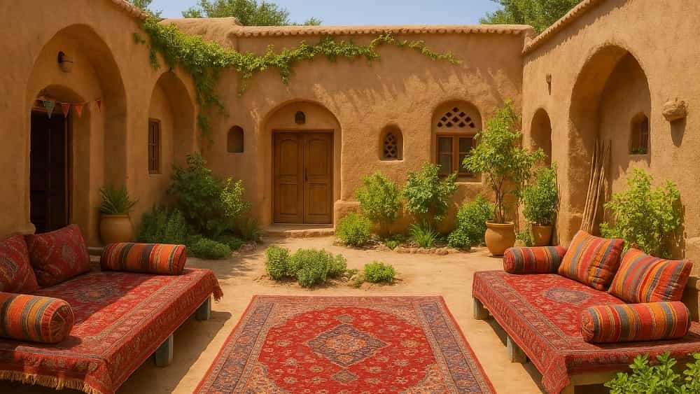 اقامتگاه بومگردی در باخرز ارزنه
